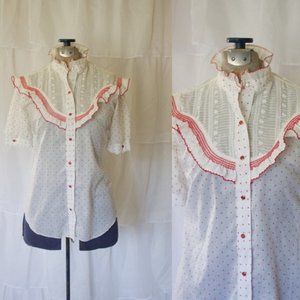 Vintage 1980s Miss Rodeo America Shirt